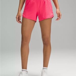 lululemon athletica Lipstick Color Women’s Athletic Shorts NWOT